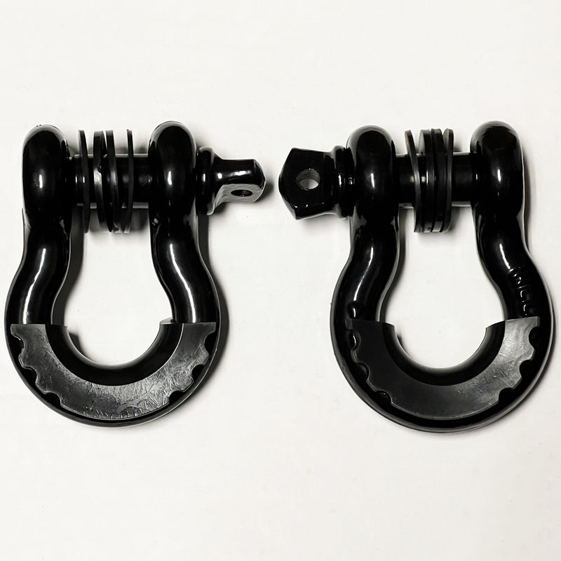 Brazen Auto 3/4" D-Ring Shackle Set (2-Pack)