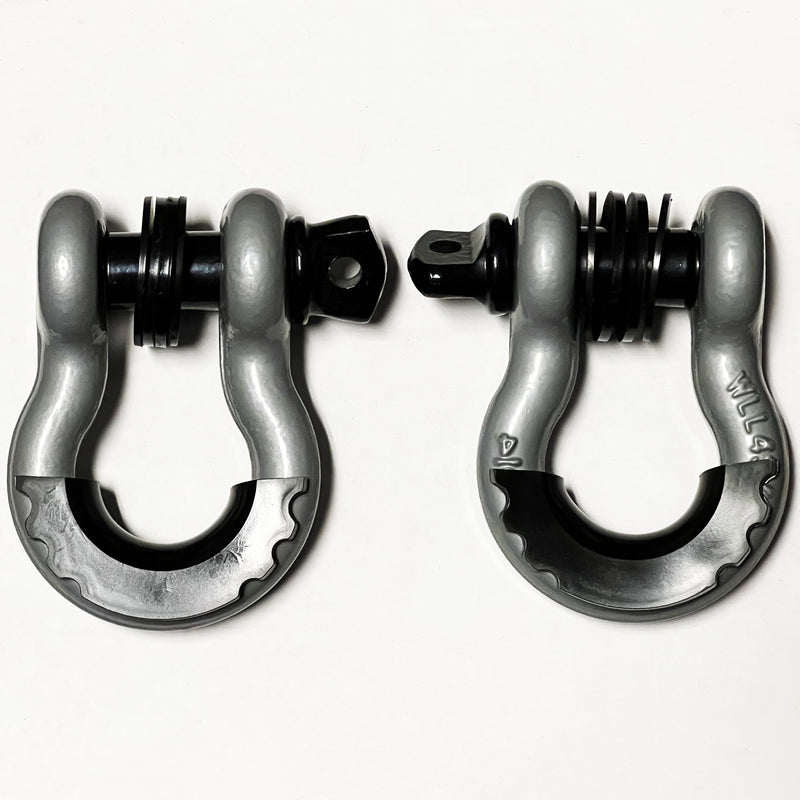 Brazen Auto 3/4" D-Ring Shackle Set (2-Pack)