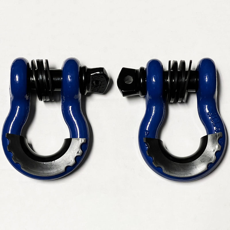 Brazen Auto 3/4" D-Ring Shackle Set (2-Pack)